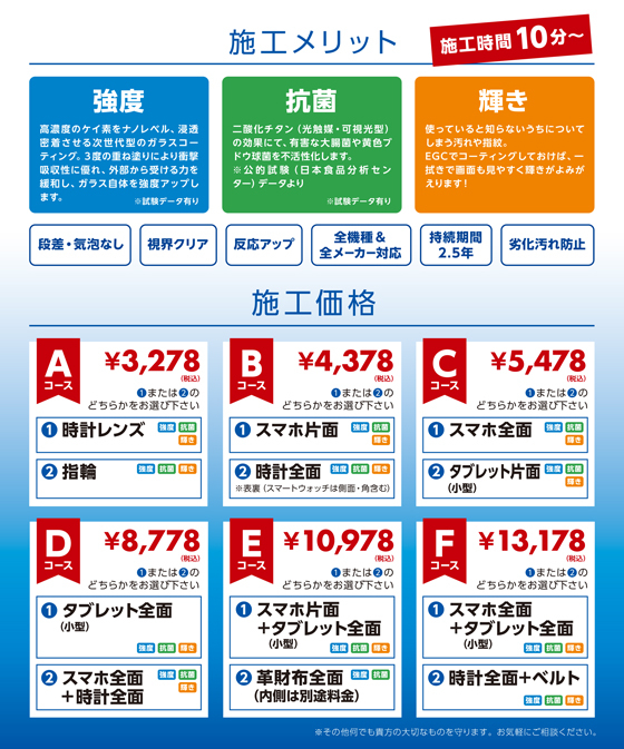 江坂店】2025年12月スマホのガラスコーティング - 店舗のイチオシ